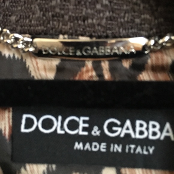 Brown Dolce and Gabbana blaze size 38. Leopard - Picture 3 of 7